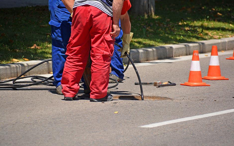 travaux assainissement prix Santeny